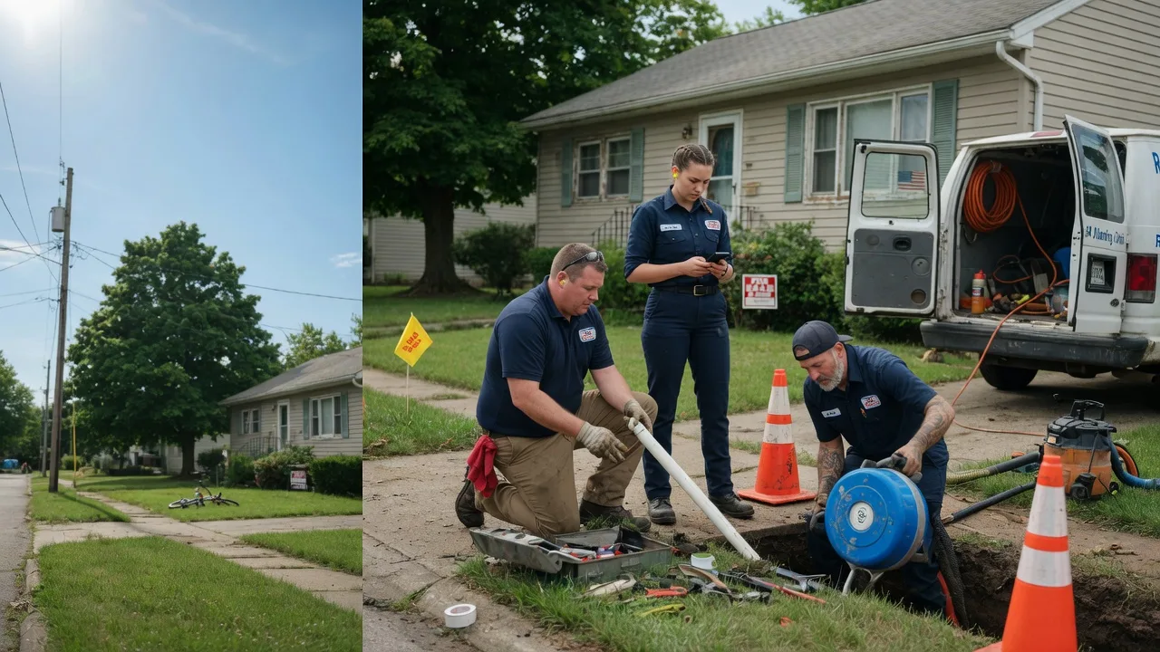 Sewer Line Repair in Frenchville, PA near me
